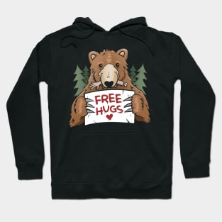 Free Hugs Bear Hoodie